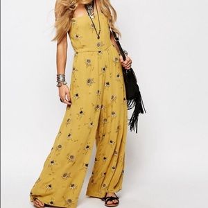 Free People aster jumpsuit